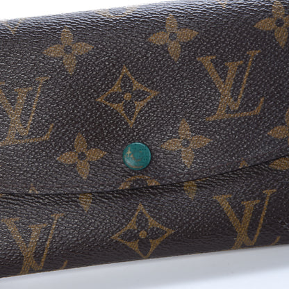 Louis Vuitton Monogram Emilie Wallet Vert 7 of 12