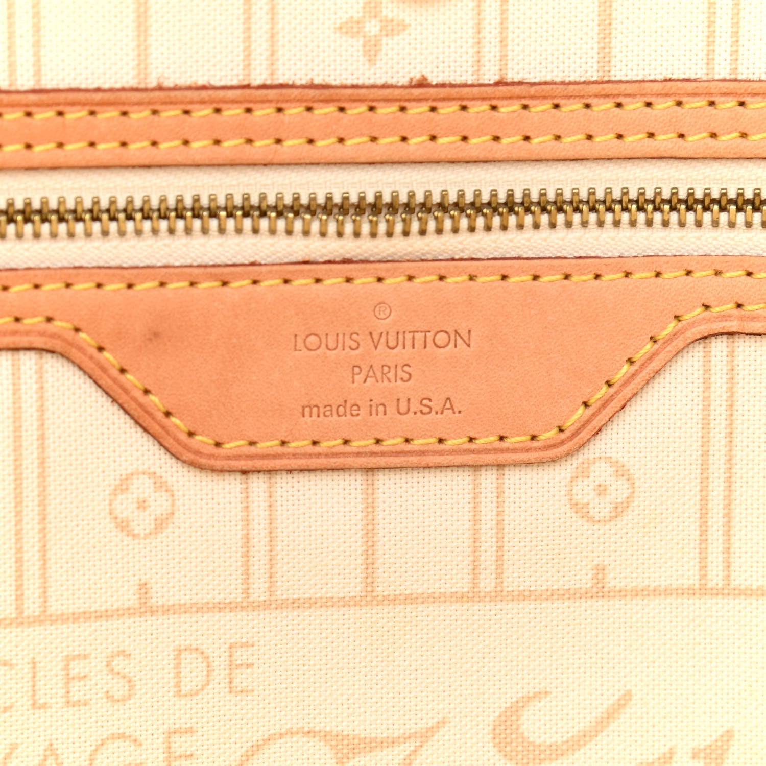 Louis Vuitton Damier Azur Neverfull GM 6 of 14