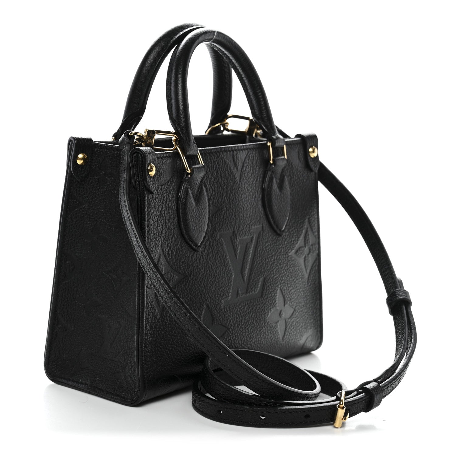 Louis Vuitton Empreinte Monogram Giant Onthego BB Black 2 of 9