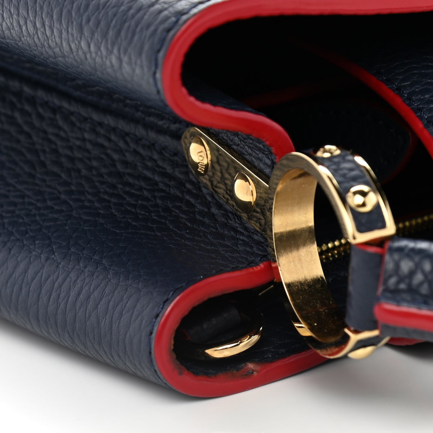 Taurillon Capucines BB Marine Rouge