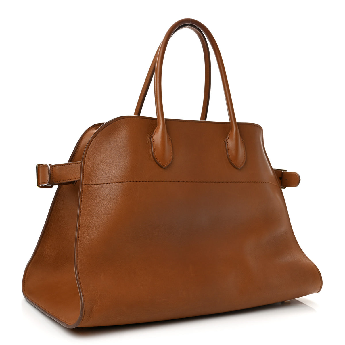 Polished Saddle Calfskin Soft Margaux 15 Cuir