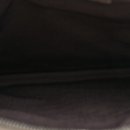 Bottega Veneta Metallic Nappa Intrecciato Zip Pouch Fume 5 of 6
