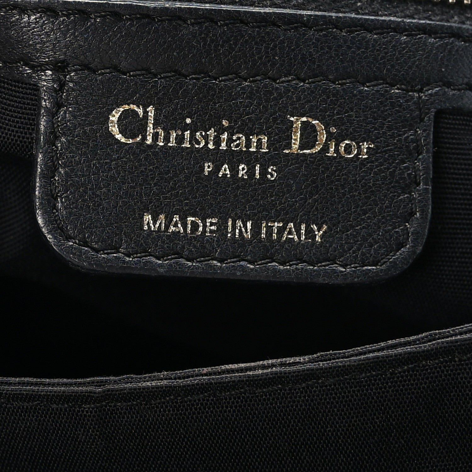 Christian Dior Lambskin Cannage Large New Lock Flap Black 5 of 8