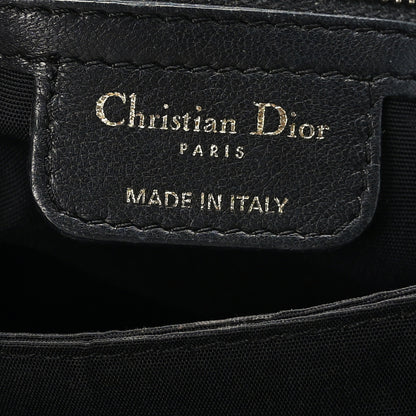 Christian Dior Lambskin Cannage Large New Lock Flap Black 5 of 8