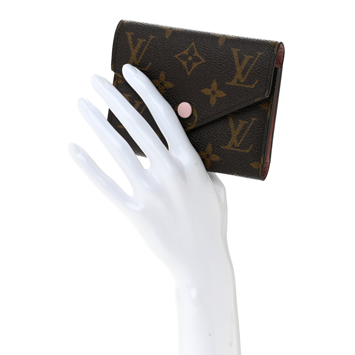 Monogram Victorine Wallet Rose Ballerine