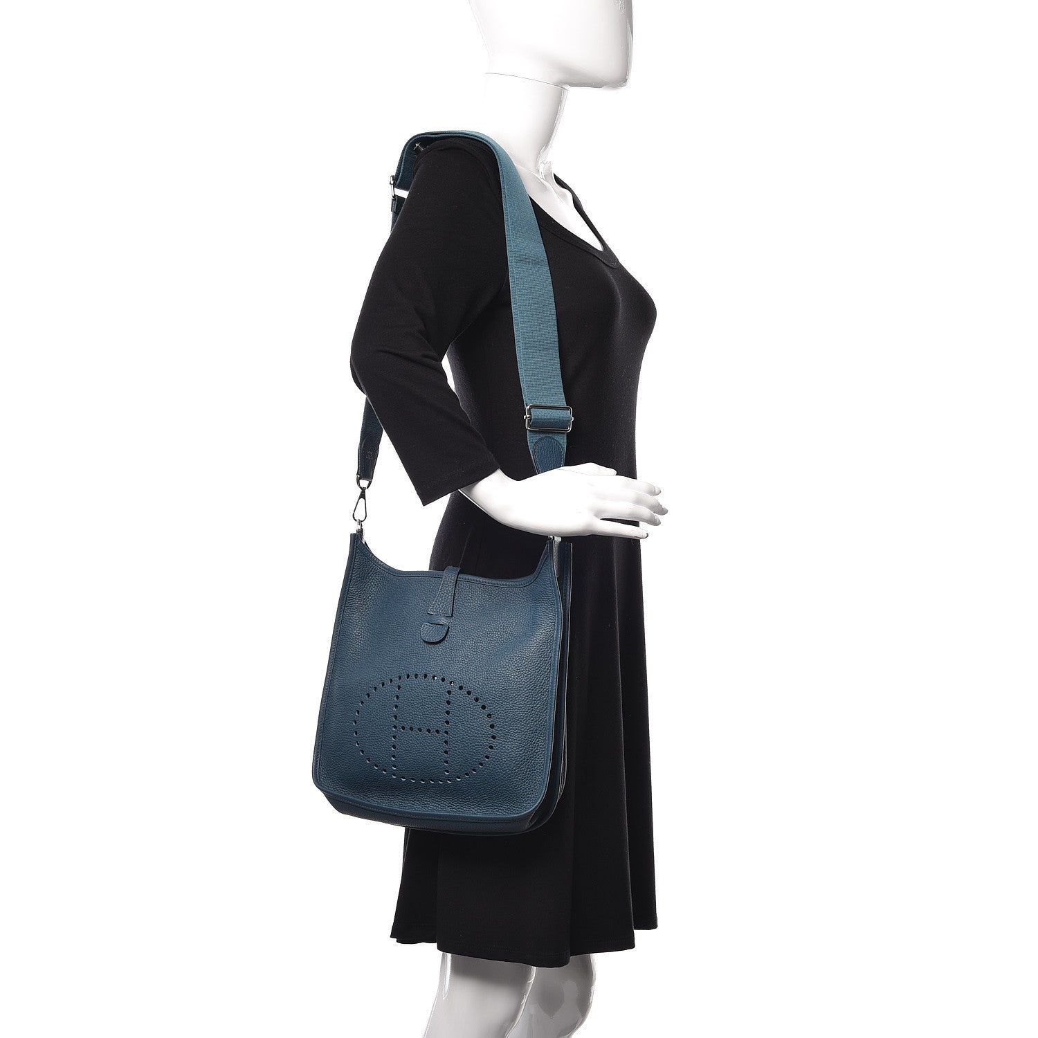 Hermes Taurillon Clemence Evelyne III PM Colvert 2 of 13