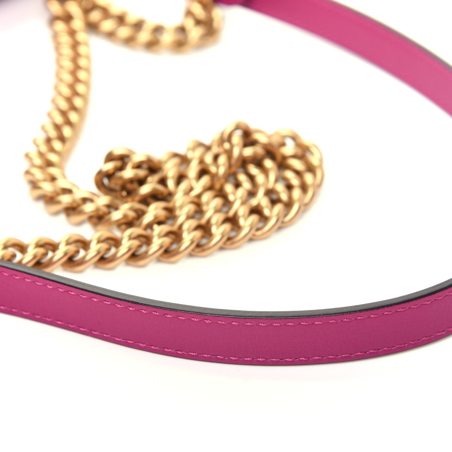 Gucci Velvet Matelasse Small GG Marmont Shoulder Bag Light Raspberry Rose 16 of 17