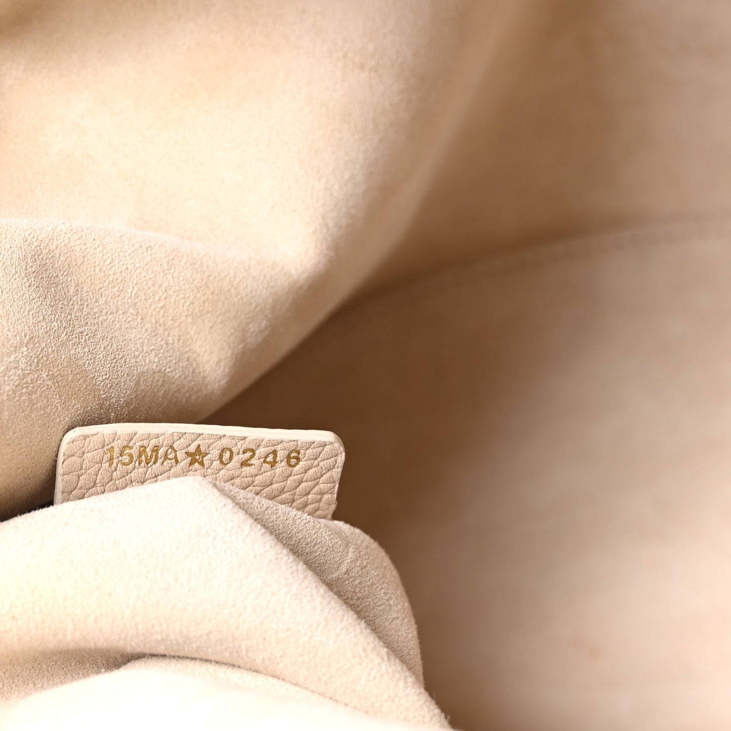 Grained Calfskin Medium Medaillon Bucket Bag  Trench