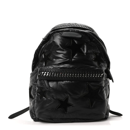 Stella McCartney Polyamide Falabella Stars Backpack Black 1 of 10