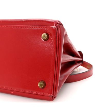 Hermes Box Kelly Retourne 32 Rouge Vif 17 of 17