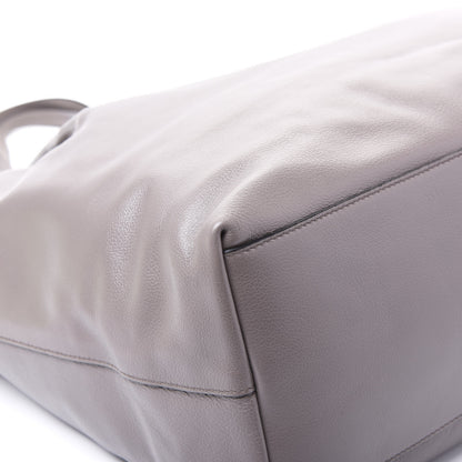 Prada Glace Calf Shopping Tote Argilla 5 of 10