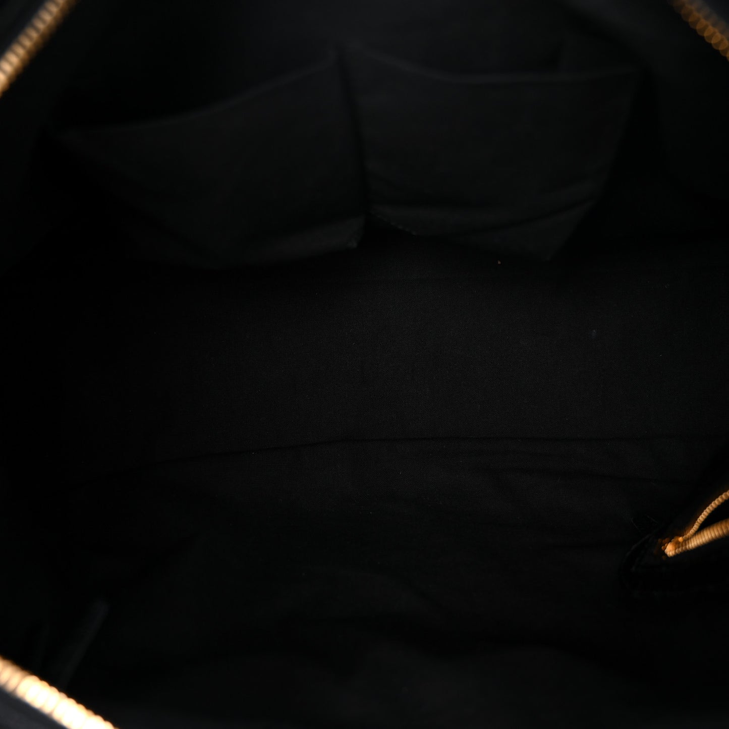 Chevre Gold Metallic Edge Hardware City Black