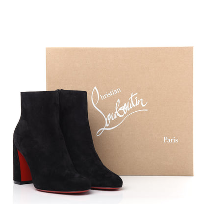Christian Louboutin Veau Velours Turela 85 Ankle Boots 36.5 Black 10 of 10