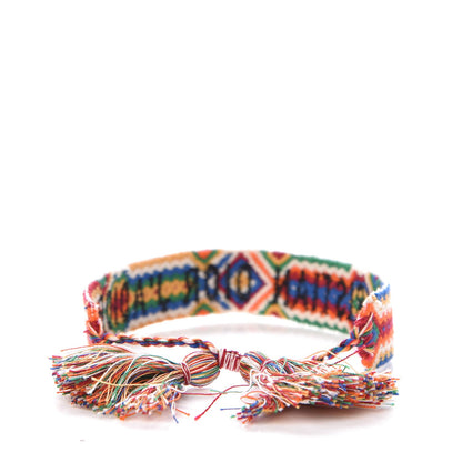 Christian Dior Woven Cotton J'Adior Friendship Bracelet Set 9 of 10