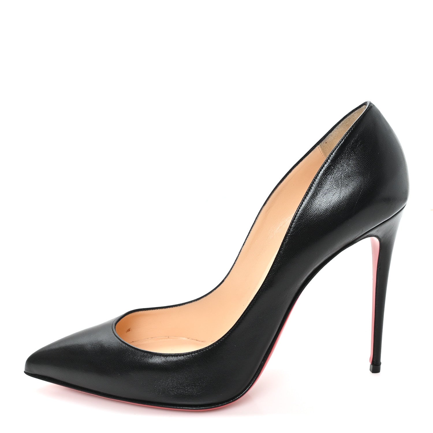 Christian Louboutin Shiny Nappa Pigalle Follies 100 Pumps 41.5 Black 1 of 9