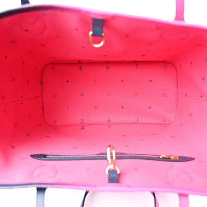 Louis Vuitton Monogram Giant Spring In The City Neverfull MM Midnight Fuchsia 6 of 12