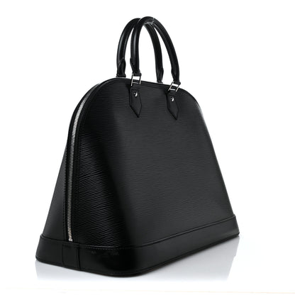 Louis Vuitton Epi Alma GM Black 3 of 9