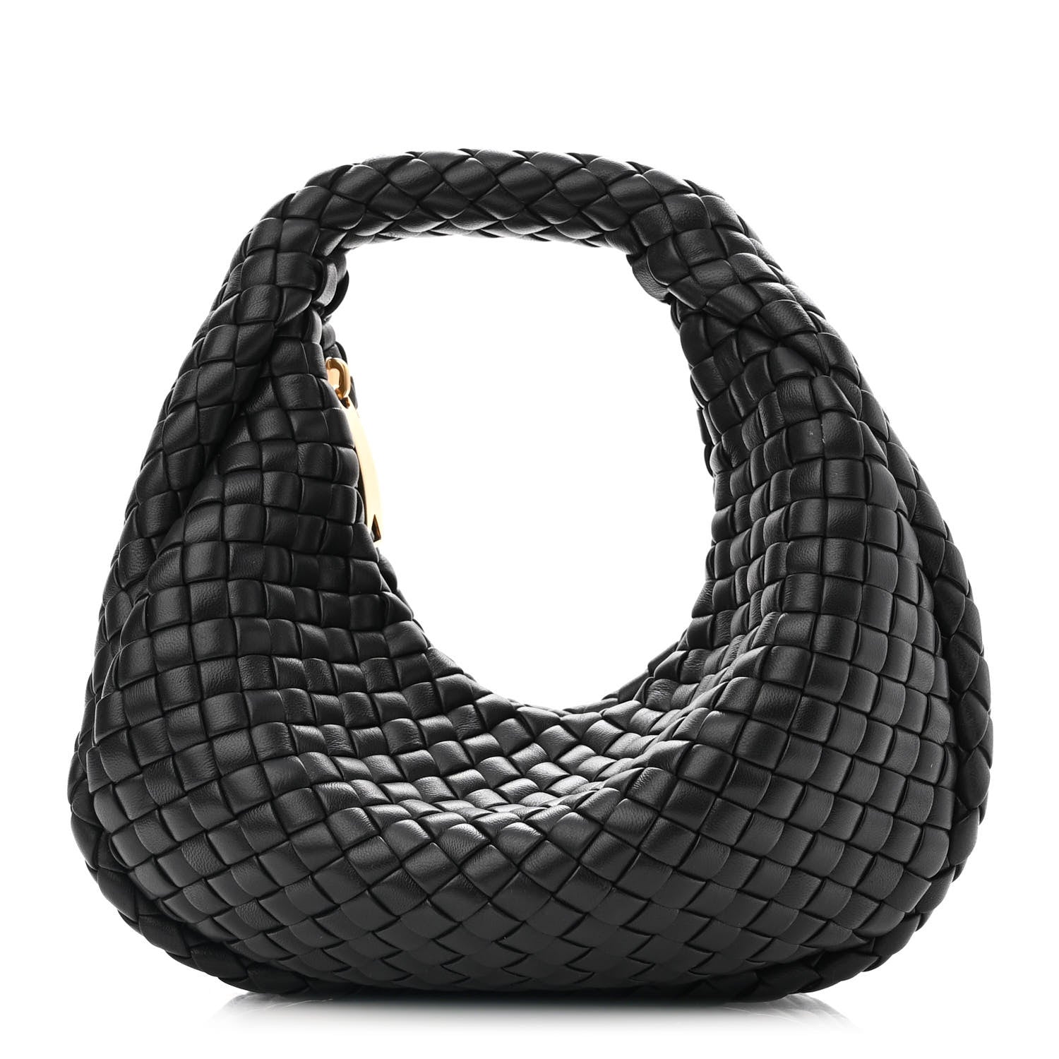 Bottega Veneta Lambskin Intrecciato Mini Padded Jodie Black 1 of 10