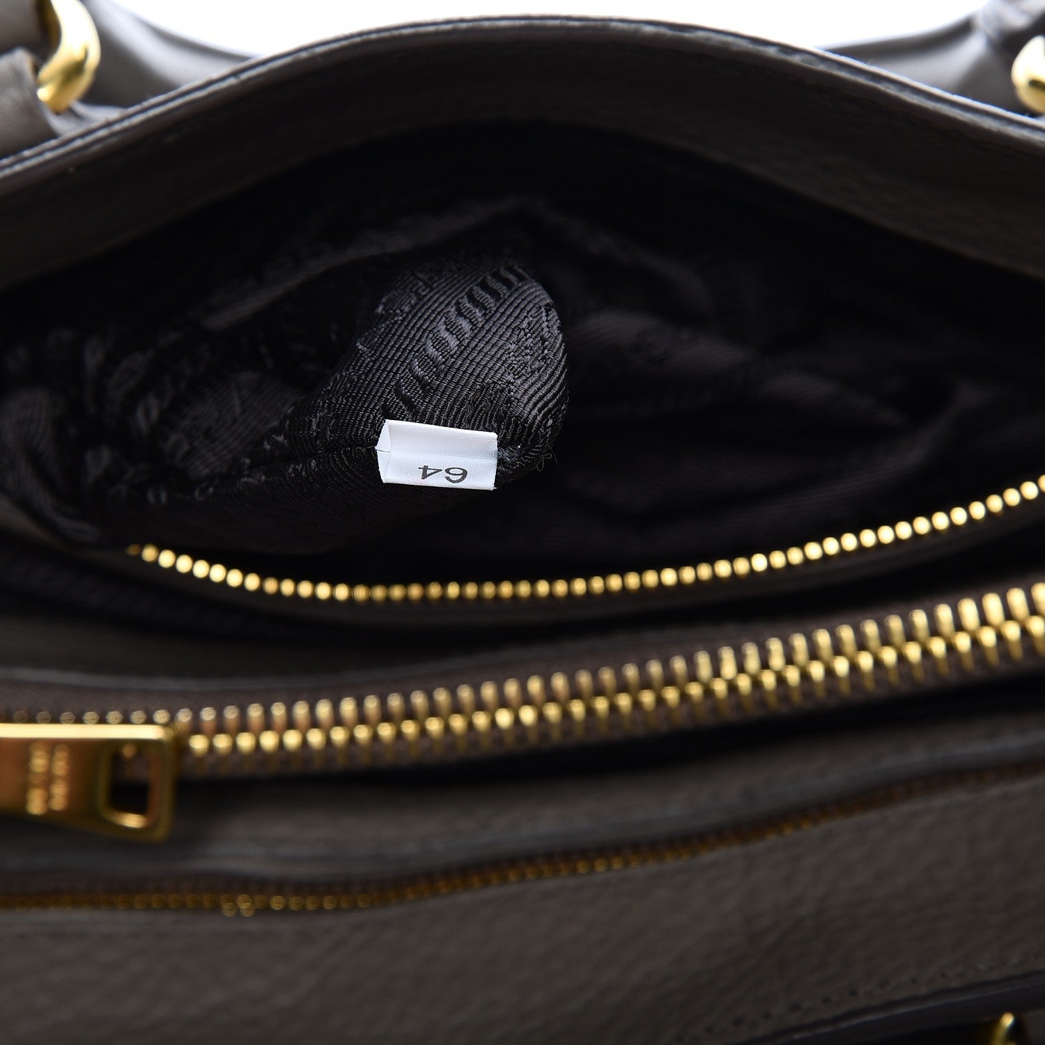 Prada Vitello Daino Tote Argilla 9 of 16