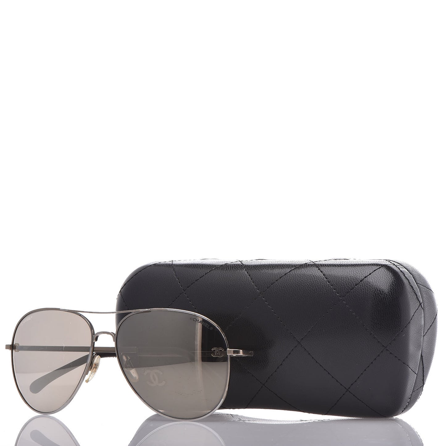 Aviator CC Sunglasses 4189-T-Q Silver