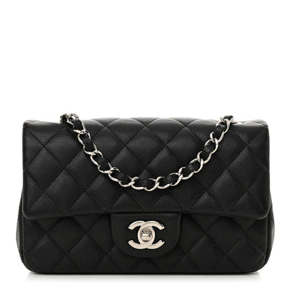 Chanel Caviar Quilted Mini Rectangular Flap Black 1 of 12