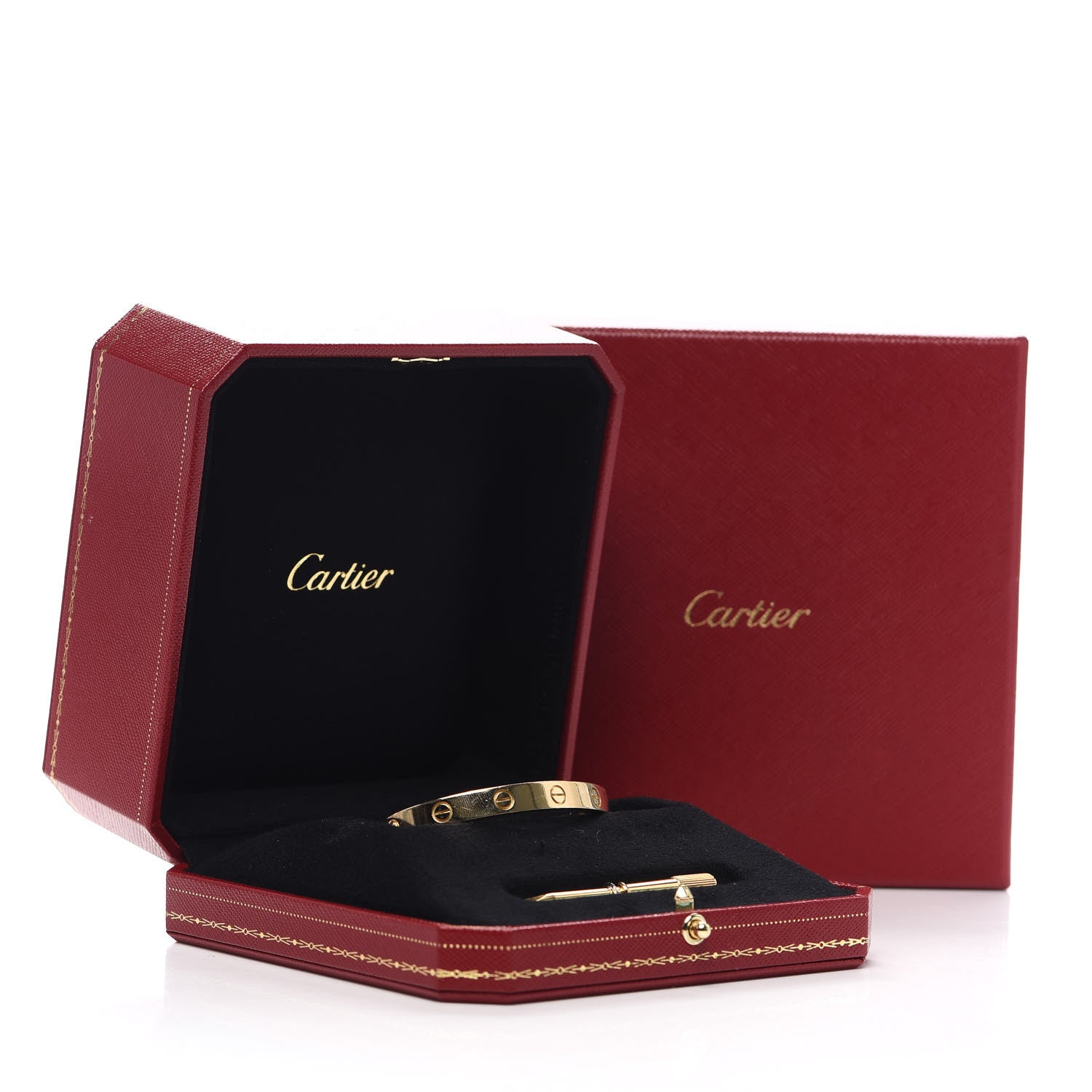 Cartier 18K Yellow Gold LOVE Bracelet 16 6 of 6