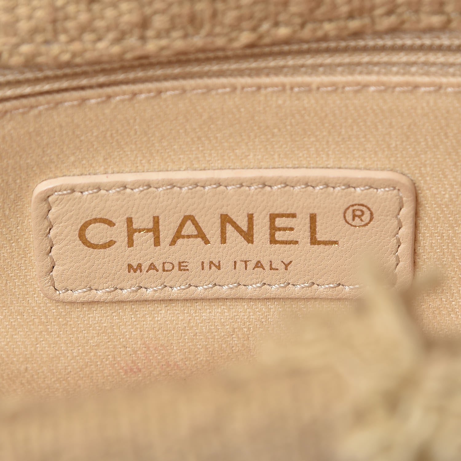 Chanel Tweed Nature Medium Single Flap Dark Beige 6 of 8