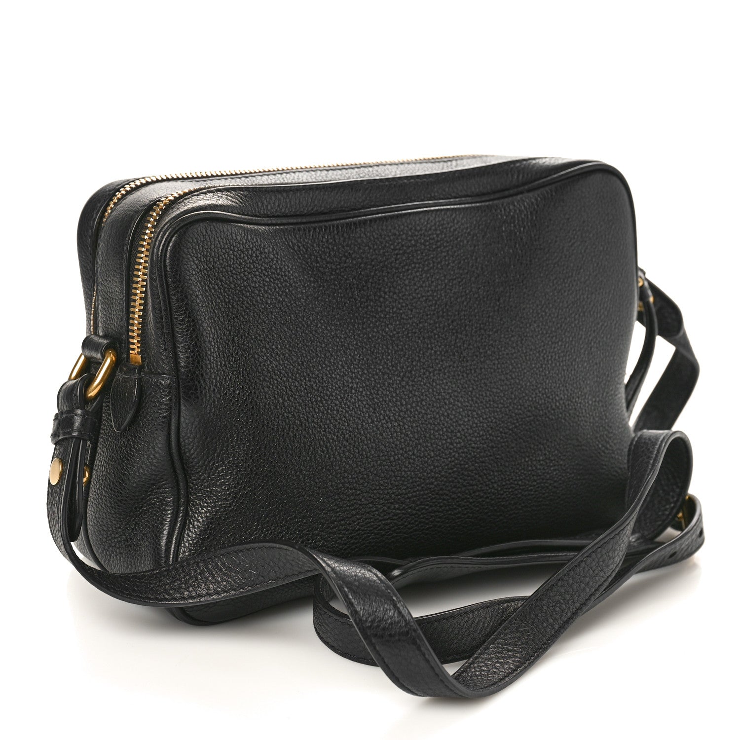 Prada Vitello Phenix Camera Bag Black 3 of 8