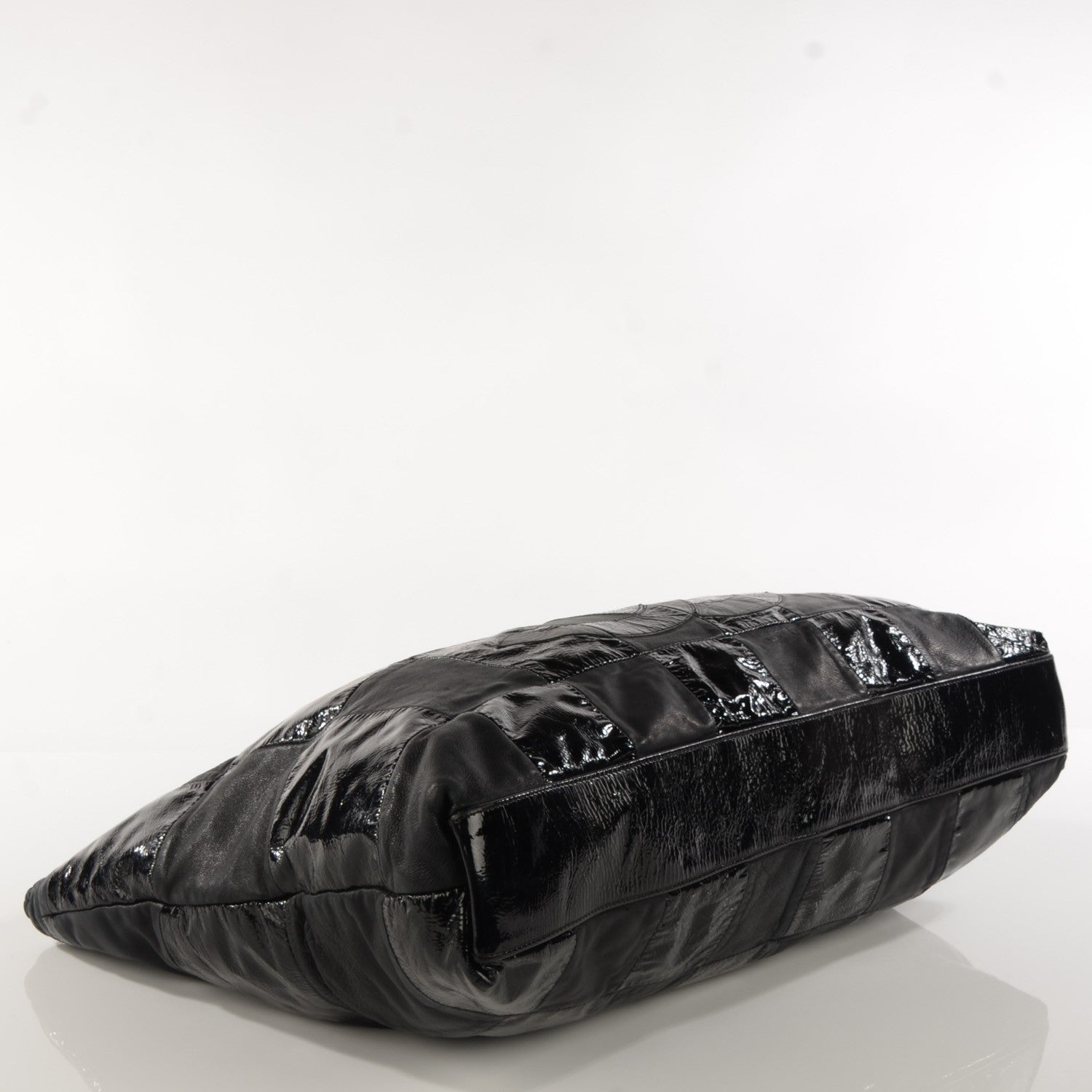 Chanel Patent Large Brooklyn Tote Black 4 of 8