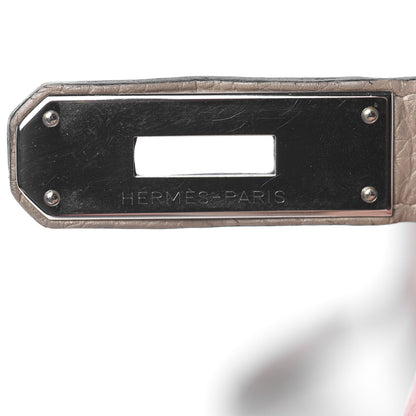 Hermes Togo Birkin 30 Gris Tourterelle 19 of 36