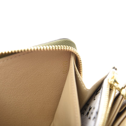 Louis Vuitton Monogram Giant Zippy Wallet Kaki White 7 of 8