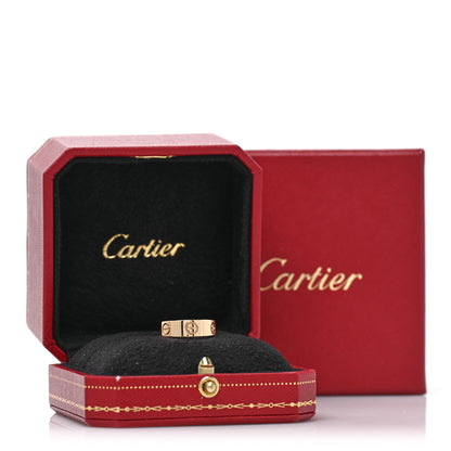 Cartier 18K Yellow Gold 5.5mm LOVE Ring 48 4.5 5 of 5
