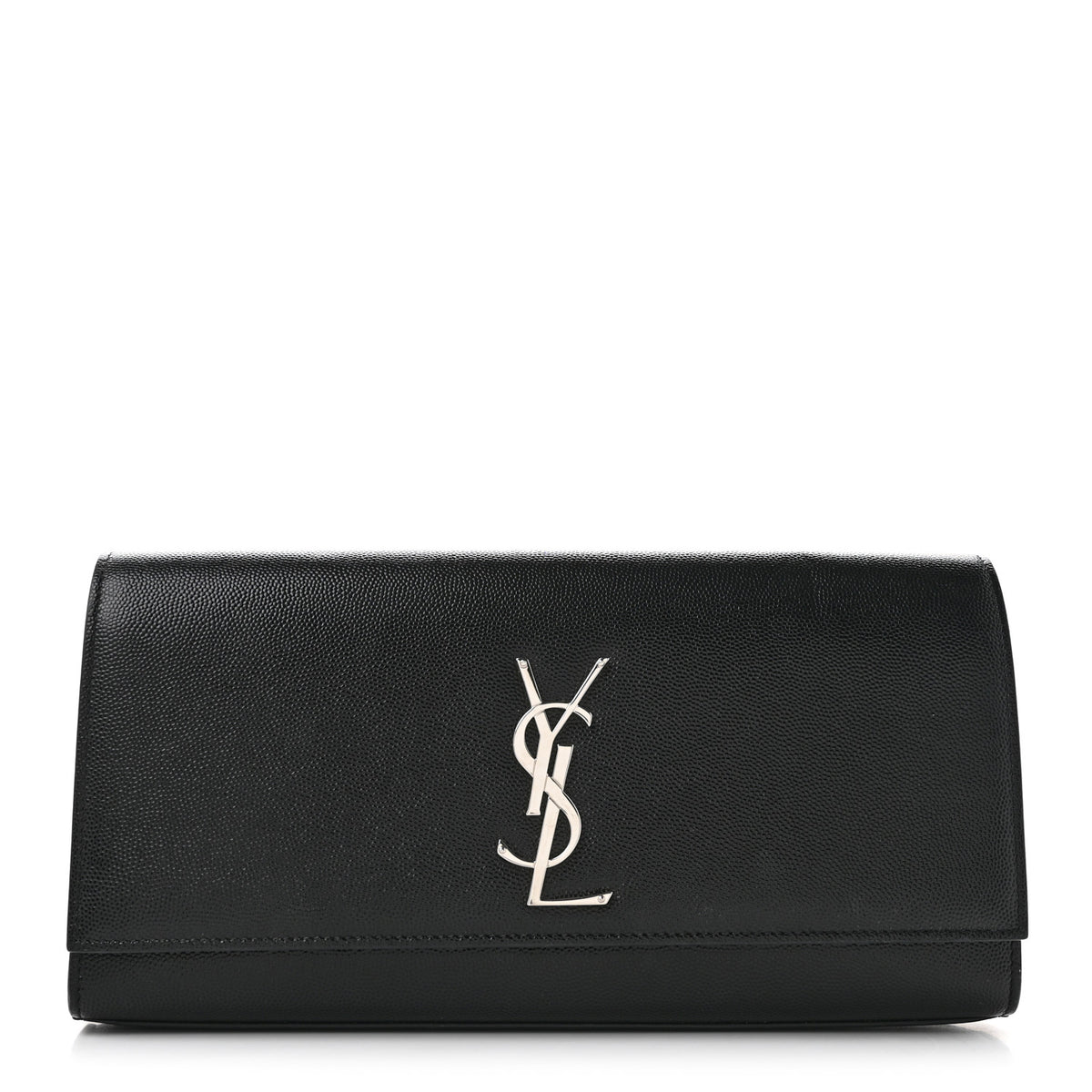 Grain De Poudre Monogram Cassandre Clutch Black