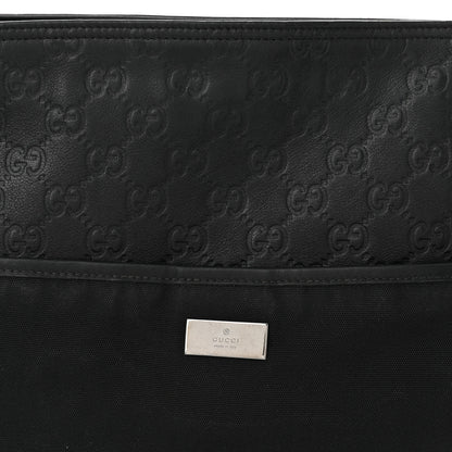 Gucci Guccissima Nylon Messenger Bag Black 8 of 10