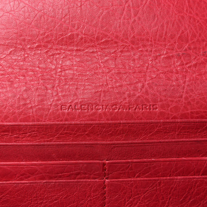 Balenciaga Agneau Classic Hardware Money Wallet Rose Thulian 6 of 8