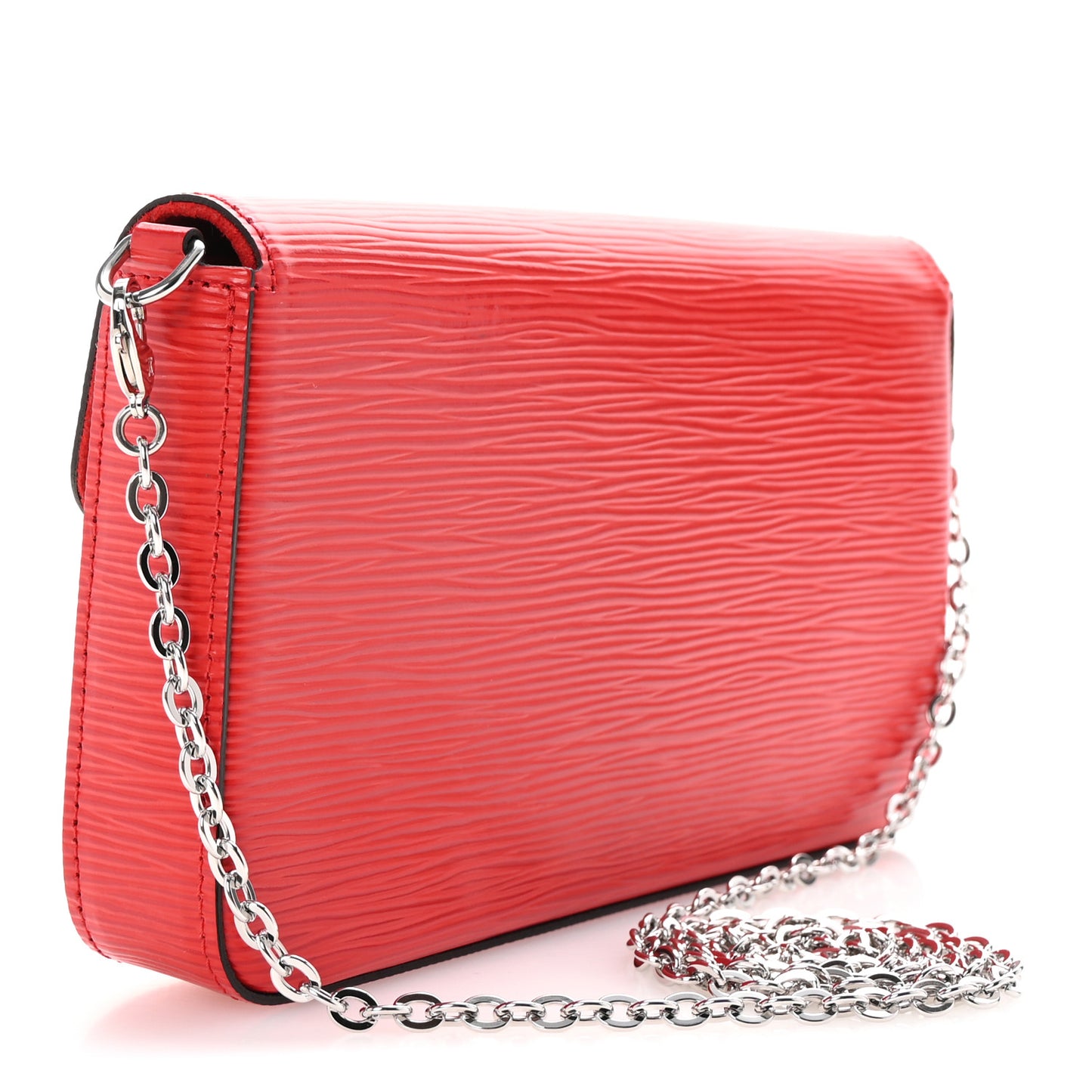 Epi Pochette Felicie Coquelicot Coquelicot