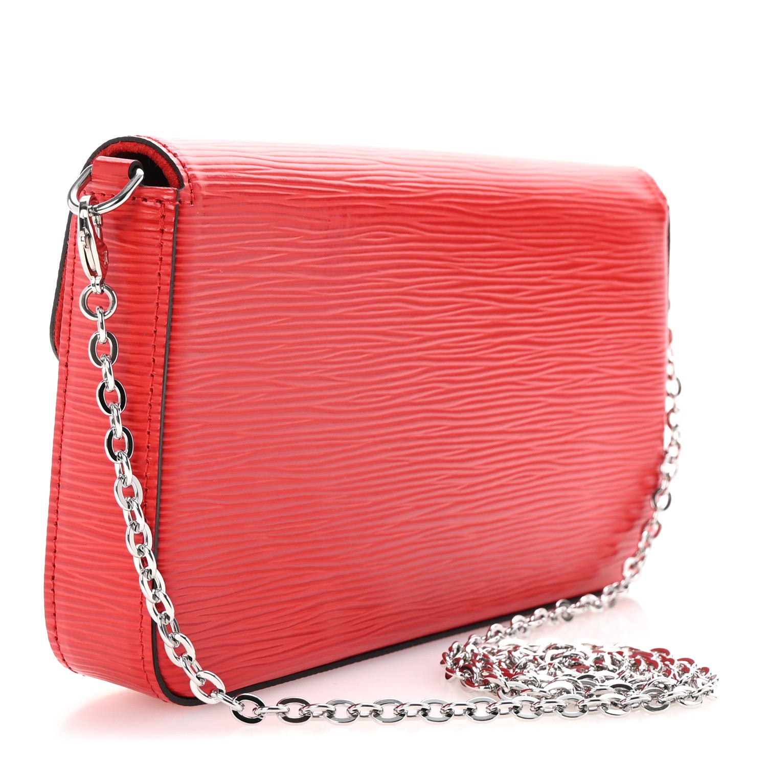 Louis Vuitton Epi Pochette Felicie Coquelicot Coquelicot 3 of 9