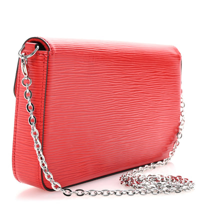 Louis Vuitton Epi Pochette Felicie Coquelicot Coquelicot 3 of 9