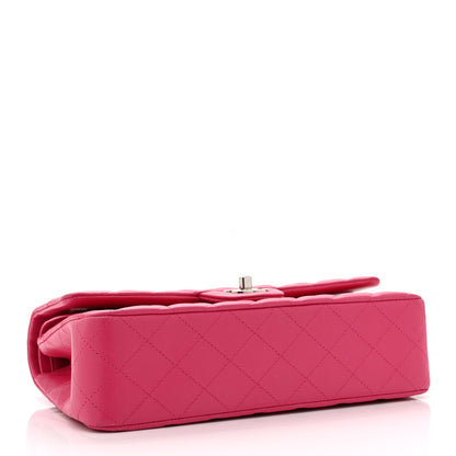 Chanel Lambskin Quilted Medium Double Flap Pink 4 of 11
