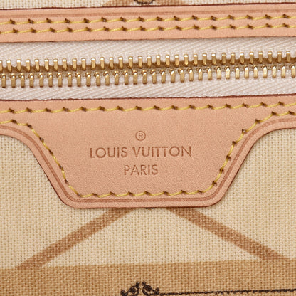 Louis Vuitton Damier Azur Summer Trunks Neo Neverfull MM 9 of 11