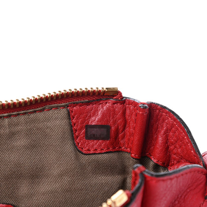 Chloe Calfskin Medium Marcie Satchel Red 7 of 10