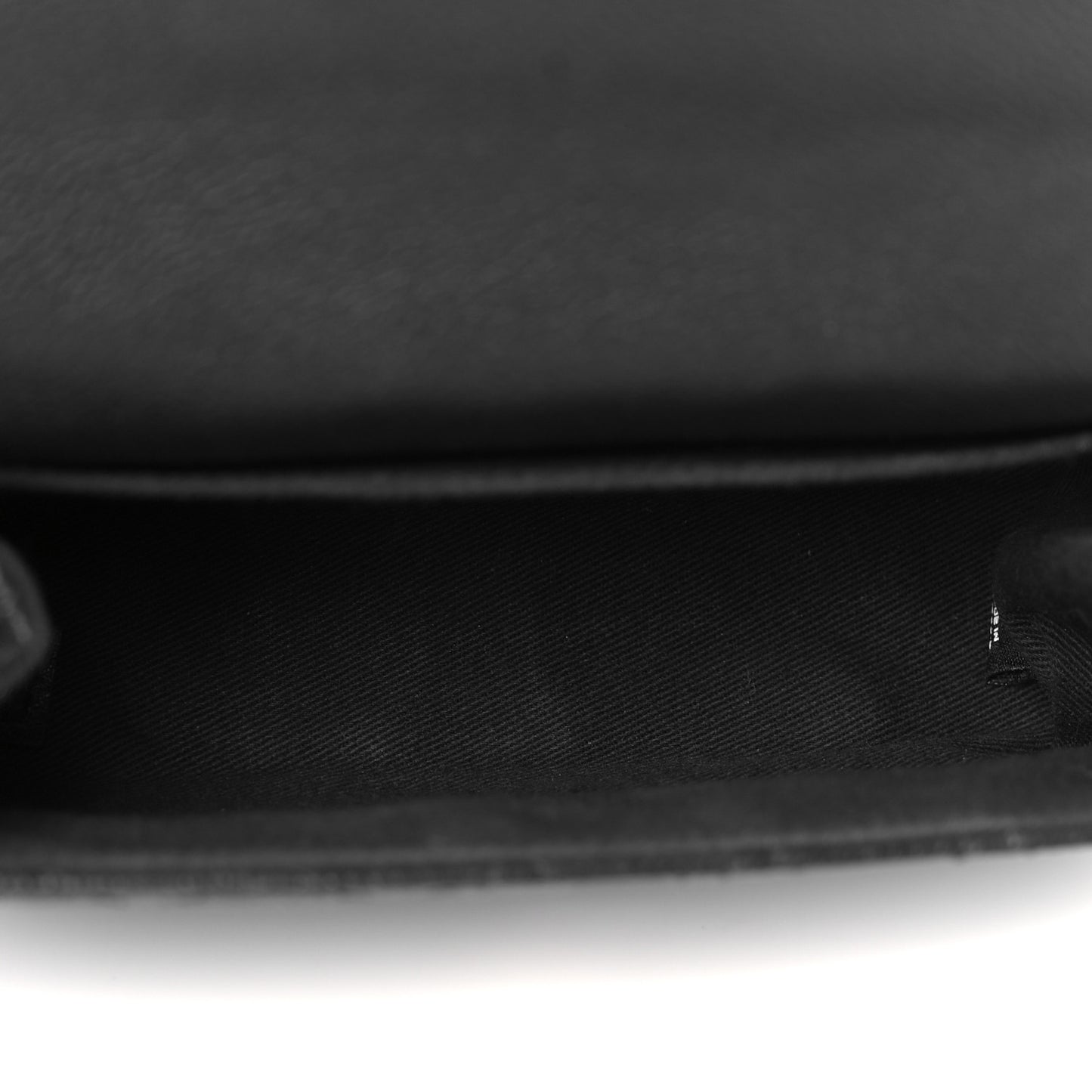 Grained Calfskin Quilted 2.55 Reissue Flap Belt Bag Clutch Black