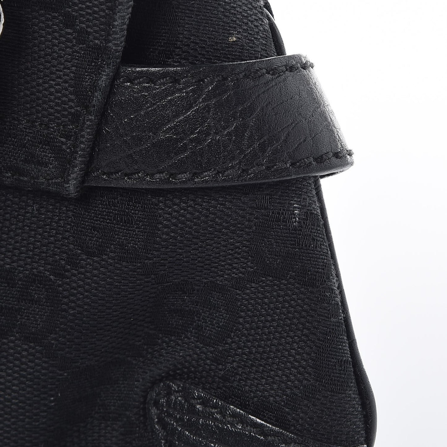 Monogram Horsebit Chain Clutch Black