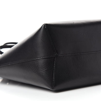 Mansur Gavriel Calfskin Mini Bucket Bag Black Flamma 6 of 10