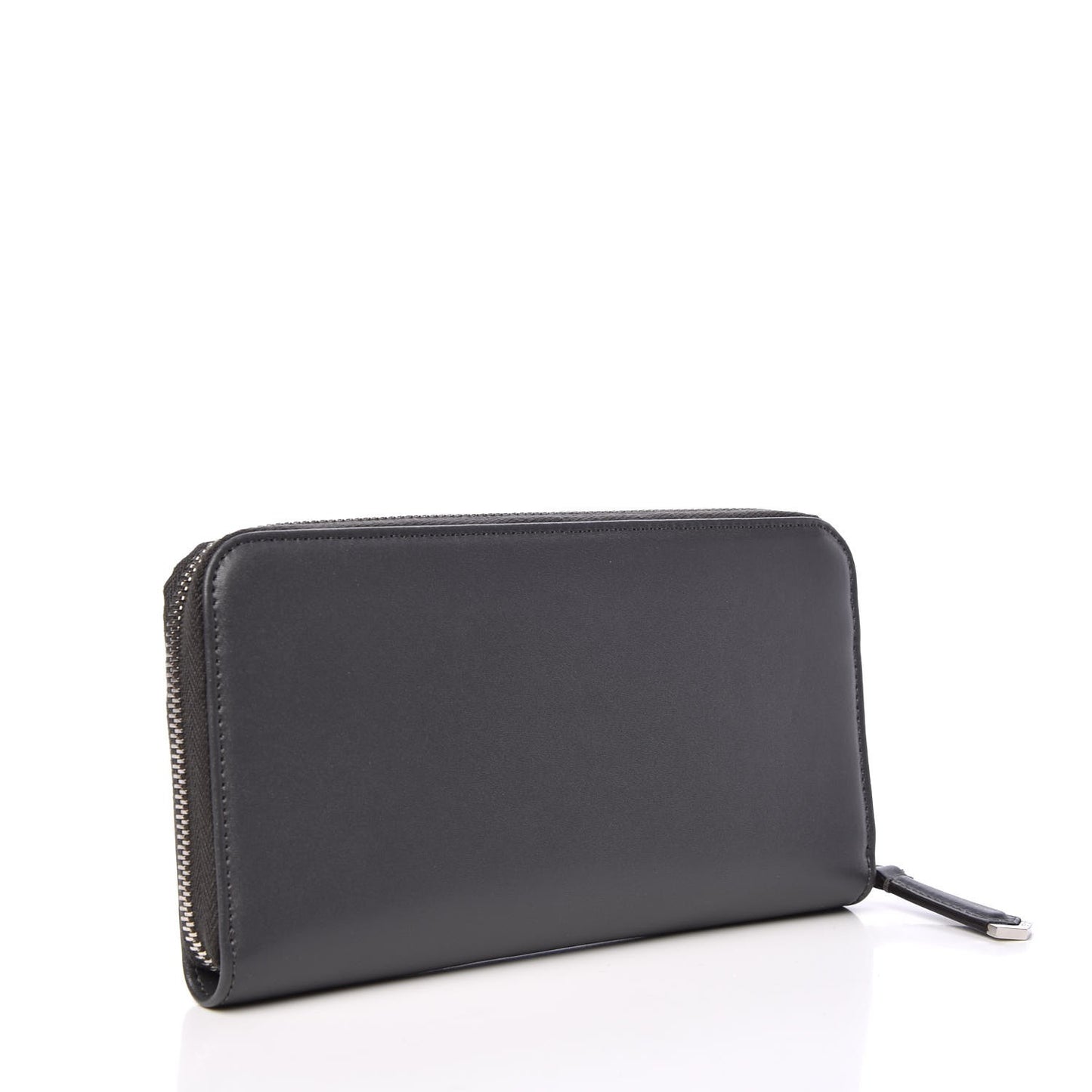 Vitello Liberty Studded Zip Around Wallet Asfalto Multicolor