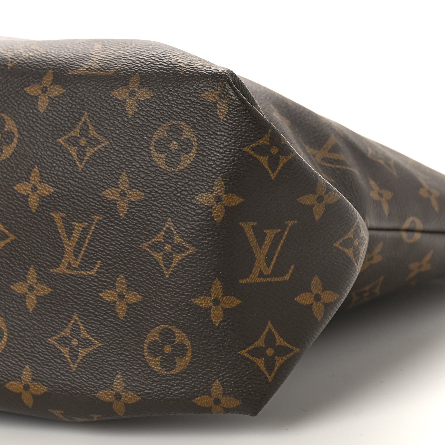 Louis Vuitton Monogram Flower Zipped Tote MM Black 9 of 10