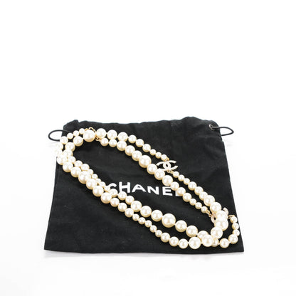Chanel Graduated Pearl CC Belt Gold 5 of 5