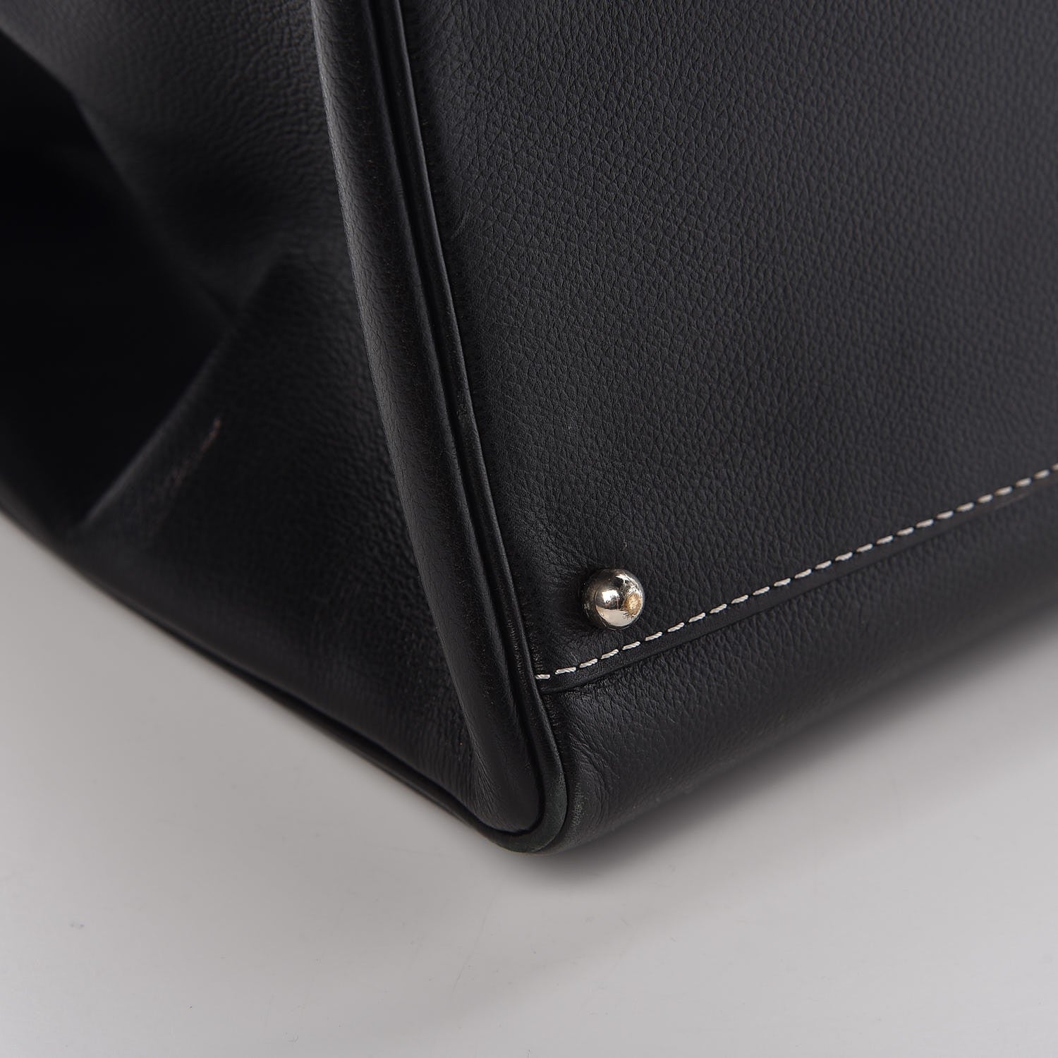 Delvaux Calfskin Brillant Cabas Black 11 of 13