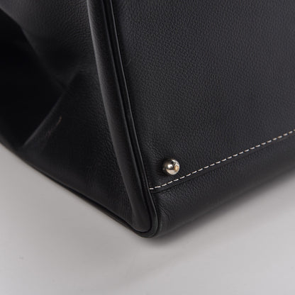 Delvaux Calfskin Brillant Cabas Black 11 of 13
