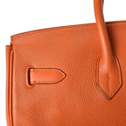Hermes Togo Birkin 35 Orange 26 of 27